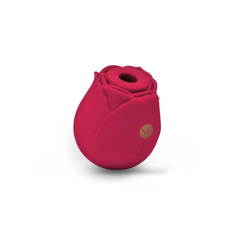 Secret kisses - rosegasm - suction vibrator - Product front view, clitoral stimulator, rose toys  | Flirty Bay adult store australia and vibrator